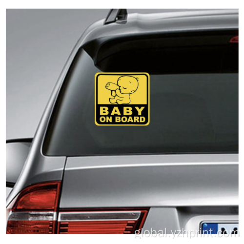 Custom Car Decals Custom Car Stickers Safety Warning Label Manufactory